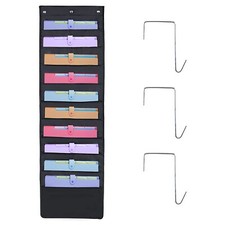 10 Pockets Over Door Hanging Wall File Organizer