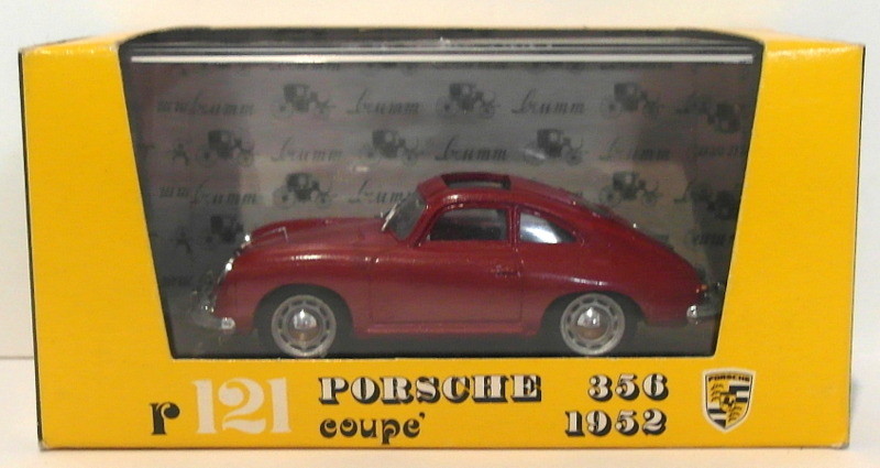 BRUMM Porsche 356 1952 ミニカー ケース付き　1/43 Brumm Models 1/43 Scale Diecast R121 - 1952 Porsche 356