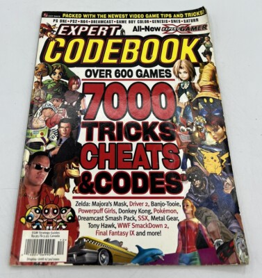 2001 #7 EXPERT CODEBOOK Video Game Magazine | eBay