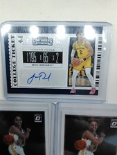 2019 Jordan Poole Rc Contenders Draft Picks College Ticket Auto (5) Prizm Optic 