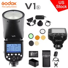 US Godox V1-S 2.4G TTL HSS Flash XProII-S Trigger AK-R1 Accessories Kit For Sony