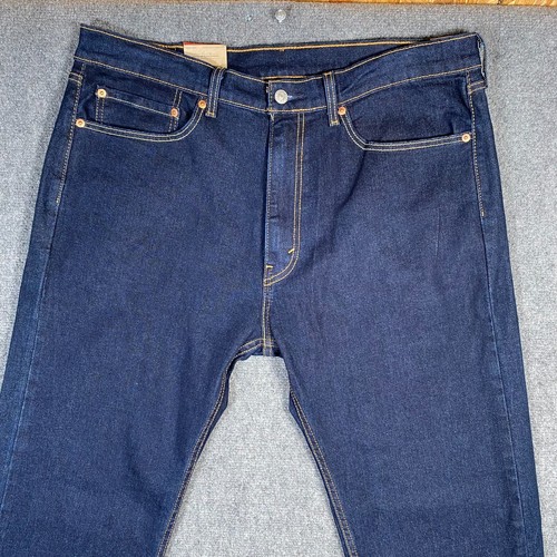 Levi's 505 Jeans Men's 36x30 Blue Medium Wash 100% Cotton Regular Straight Leg - Picture 4 of 12