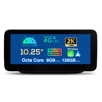 XTRONS Android 14 Autoradio Octa Core 128GB GPS Navi 2K für MERCEDES-Benz W246