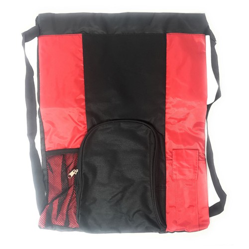 1 Dozen Drawstring Backpack Rucksack Totes Sacks Bag 14x19" Wholesale Lot Bulk - Picture 4 of 11