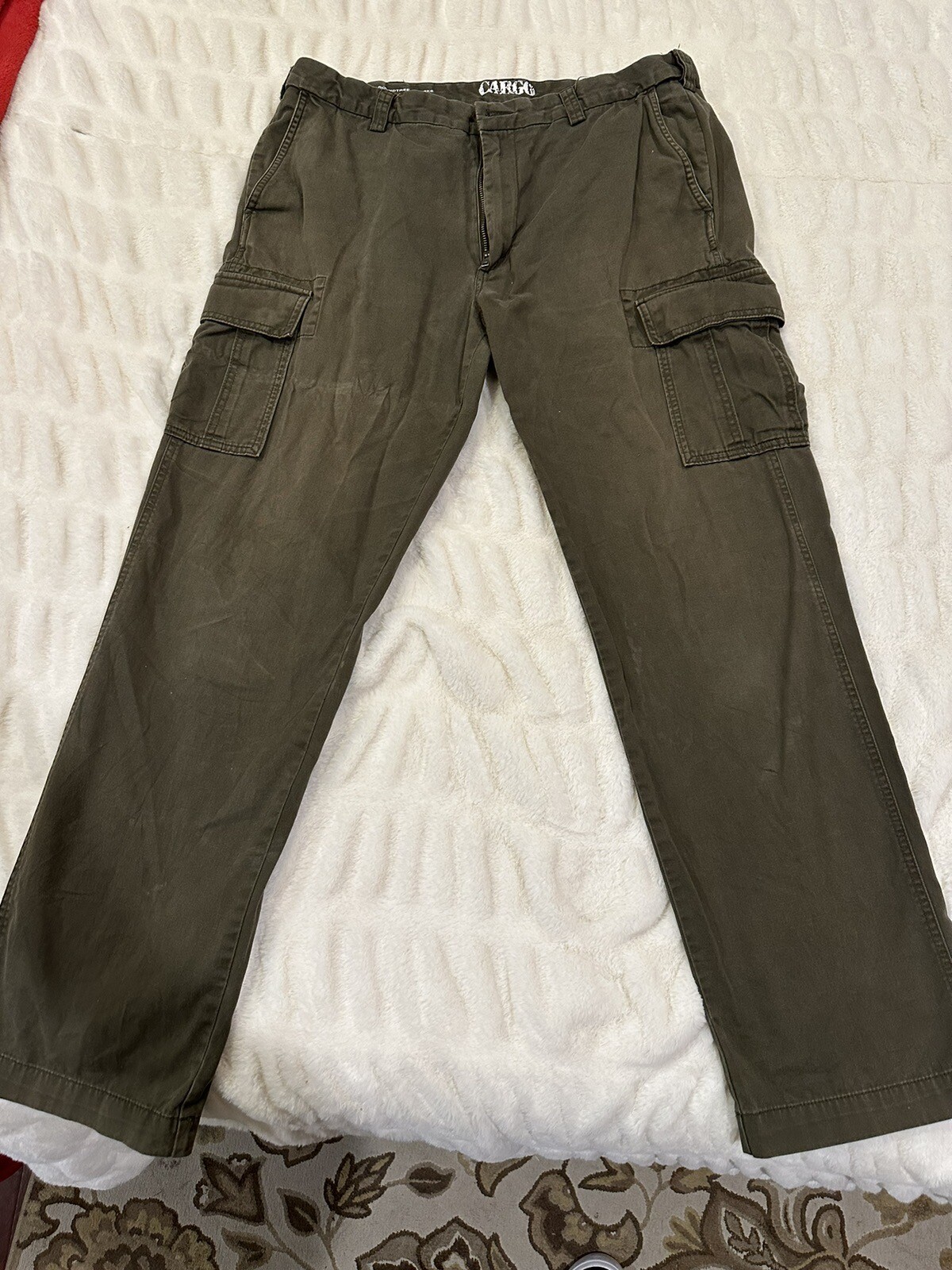 Roundtree Yorke Cargo Pants Mens 38x32 eBay