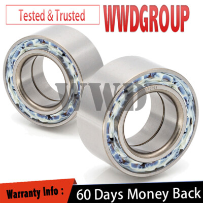 Pair Front Wheel Bearing For Infiniti G20 I30 Nissan Altima Axxess Maxima Stanza