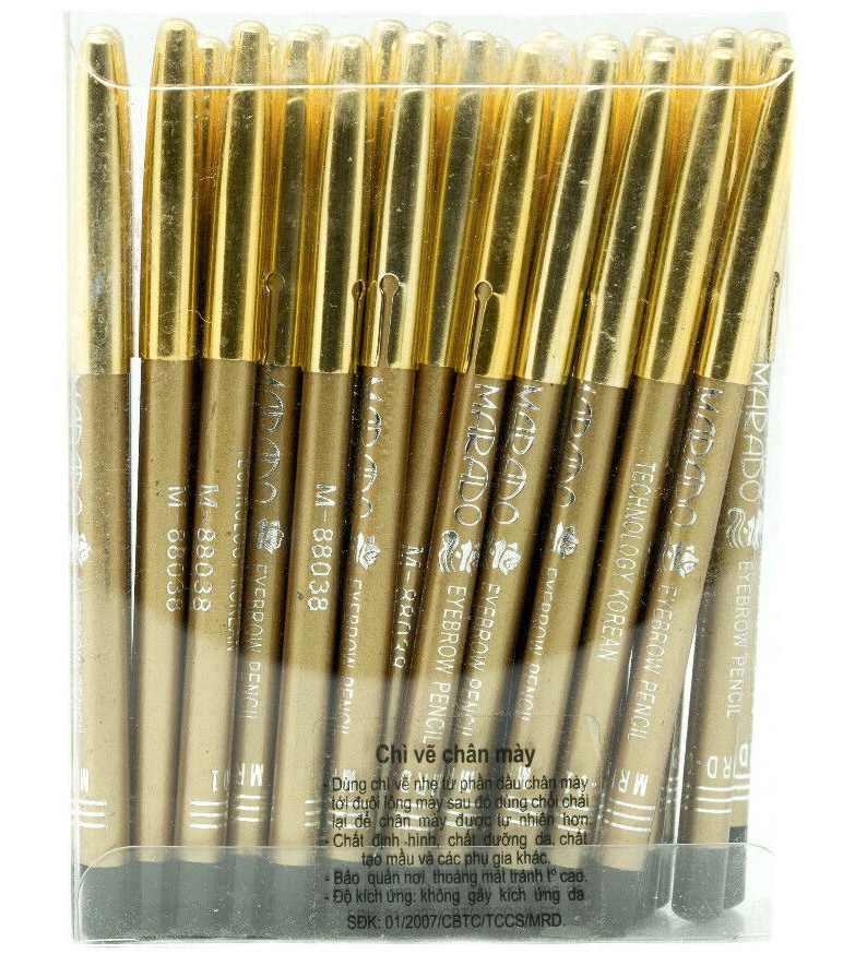 Marado Mini Eye Brow Pencil ( Black ) *NEW / Compact Size  - Image 2 of 2