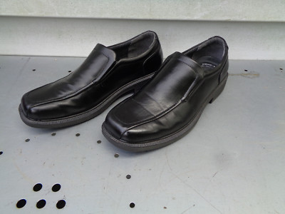 MENS COVINGTON SHEFFIELD BLACK LOAFERS SLIP-ON SHOES SIZE 