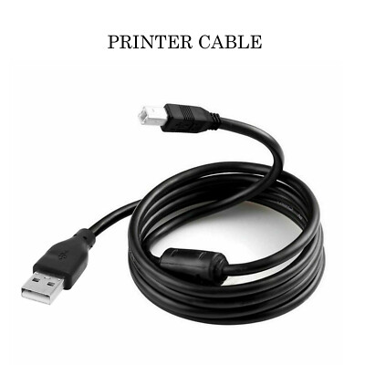 Printer Cable USB 2.0 Type A Male to B Male Extension Canon