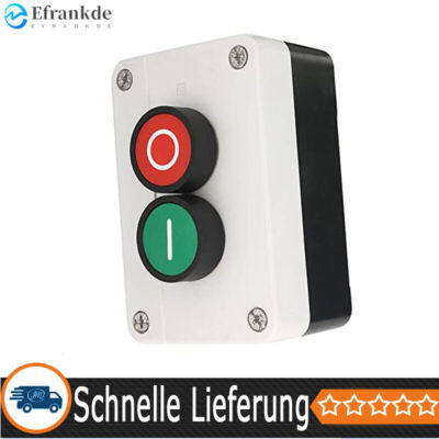 Rot Grün 440V 10A Momentan notausschalte Start/Stop Momentaner Push Button DE