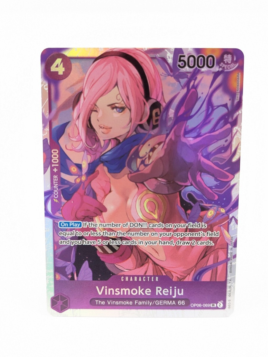 Vinsmoke Reiju OP06-069 One Piece Promotion Cards for sale | eBay