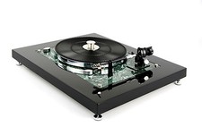 Restored Thorens TD 145 MKII turntable with limited marble look