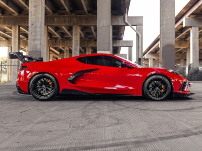 ROHANA RFX17 GLOSS BLACK RIMS WHEELS FOR CORVETTE C8 Z51 STINGRAY