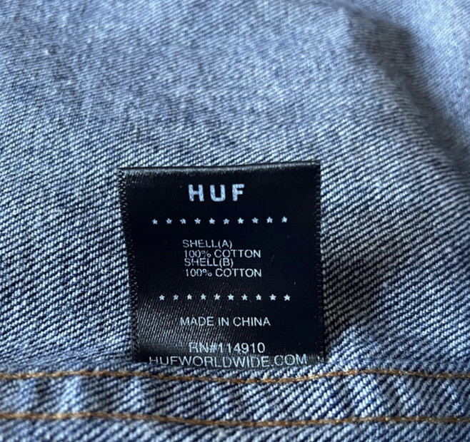 HUFF Denim jacket, Men’s - image 4