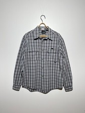 Vintage 90s Levi's Silver Tab Checkered Shirt Size L