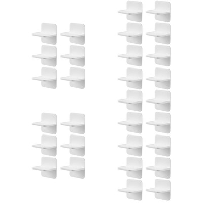  5 Count Nägelfreie Halterung Kind Multifunktionale Regalklammern