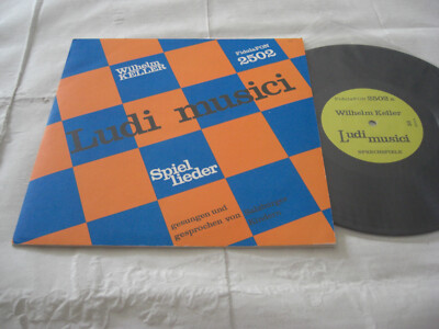 (8694) Wilhelm Keller - Ludi Musici - Spiellieder - 1971 - 25cm/10''