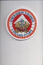 Chickasaw Council I Filled It Up! patch