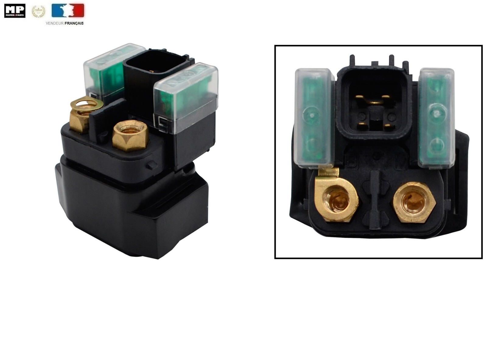 Relais de démarreur moto 12V compatible Suzuki GSX 750 1200 année 1998-2001