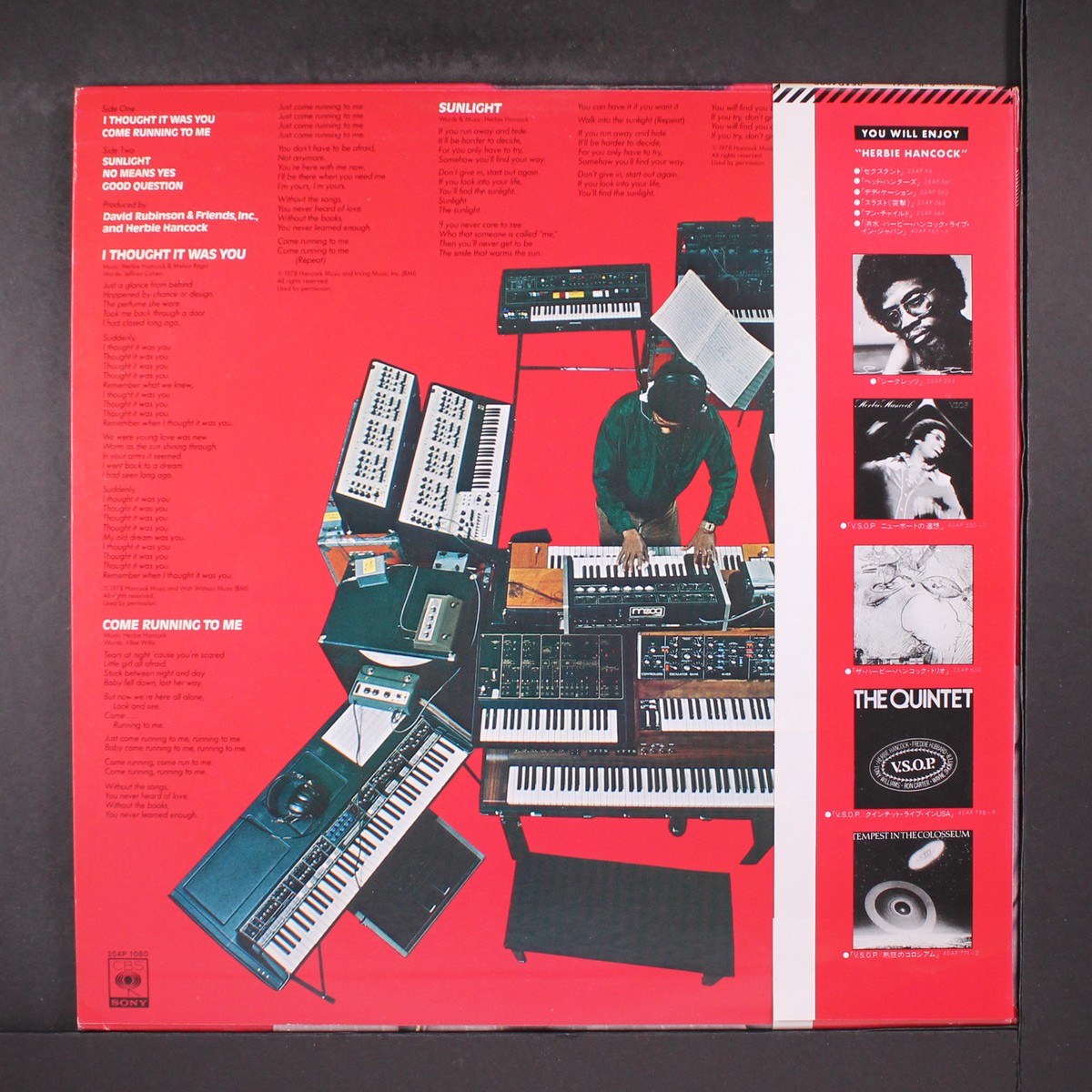 12” Peter Brown / Herbie Hancock They Only Come XDAP93103 CBS SONY Japan Vinyl プロモ /00250 s-l1200.jpg
