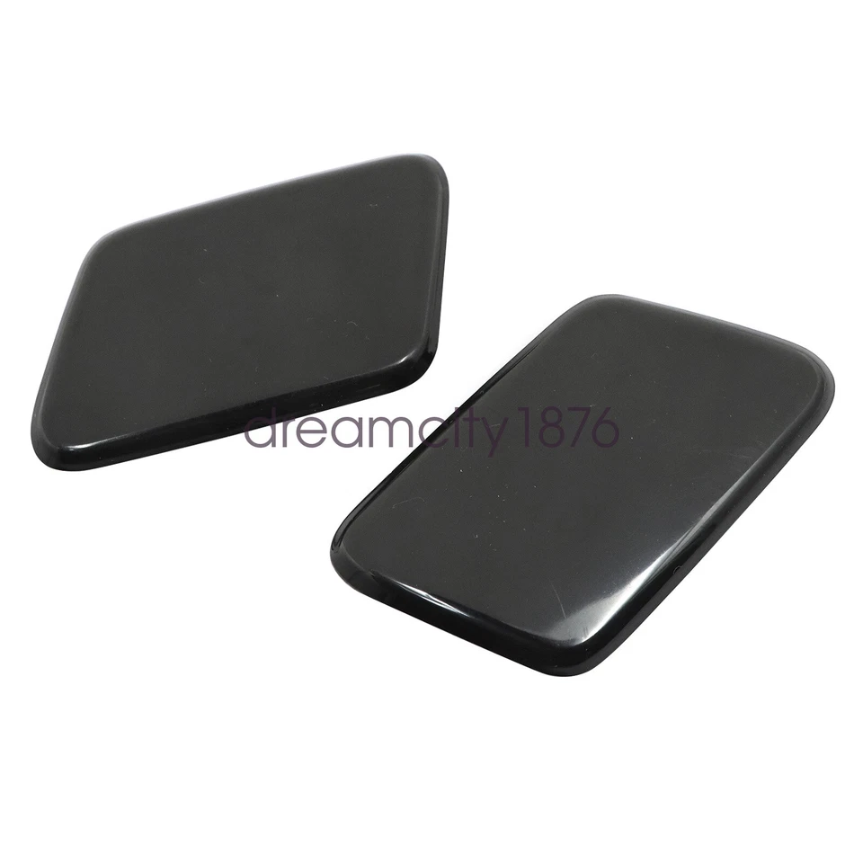 Se adapta a Volvo S60 2005-2009 2 piezas cubierta de arandela de faros delanteros diestros y diestros EE. UU. Foto 3 de 4