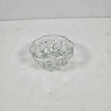 Vintage Indiana Glass CANDLE HOLDER cup for Taper, votive, tea Mid-Century