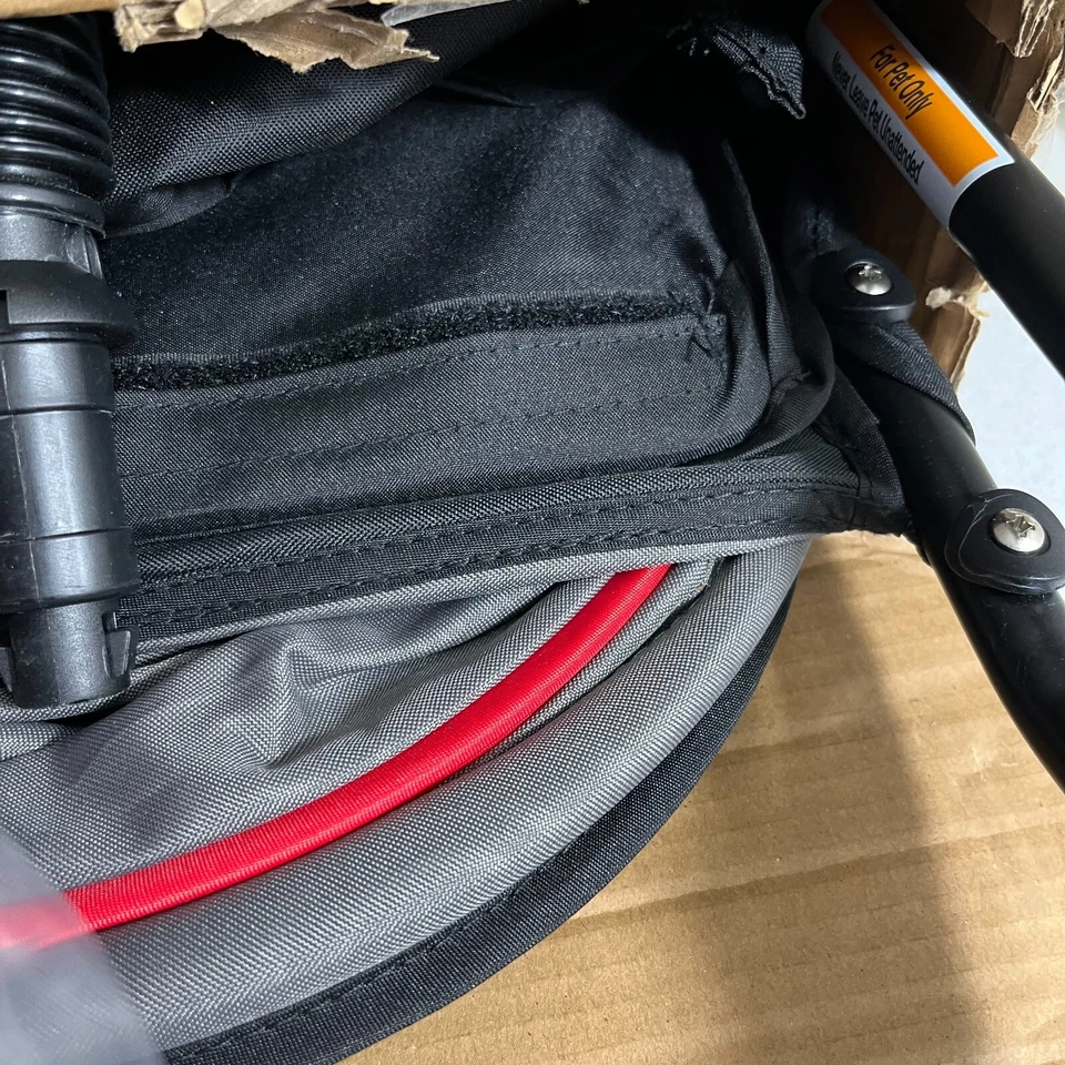 Gen7Pets Regal Plus Pet Stroller GRAY SHADOW -  Foldable Dog Stroller Up to 25lb - Image 4 of 4