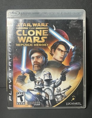 LucasArts Star Wars: The Clone Wars - Republic Heroes PS3 - NO MANUAL