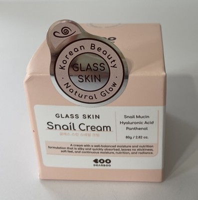 DEARBOO GLASS SKIN SNAIL CREAM 80g/2.82oz , KOREA. FREE SHIPPING