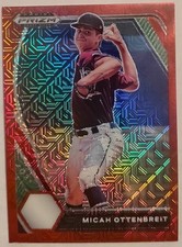 2021 Prizm Draft Picks #PDP114 Micah Ottenbreit Red Mojo ~Phillies prospect