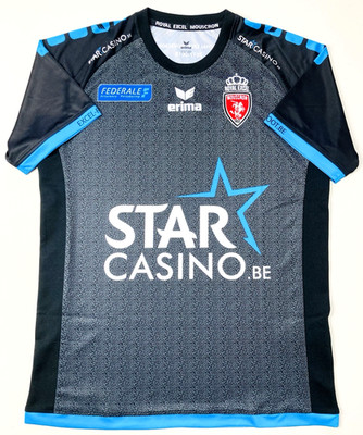 Erima ROYAL EXCEL MOUSCRON 2017/18 L Away Football Shirt Soccer Jersey Top Kit 