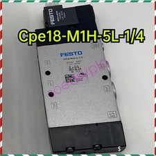 NEW 1PCS For Festo Cpe18-M1H-5L-1/4 163142 Solenoid Valve Cpe18-M1H-5L-1/4 ###