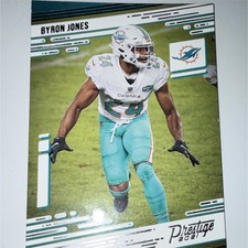Panini 2021 Prestige Byron Jones #67 Miami Dolphins NFL Football Base Card