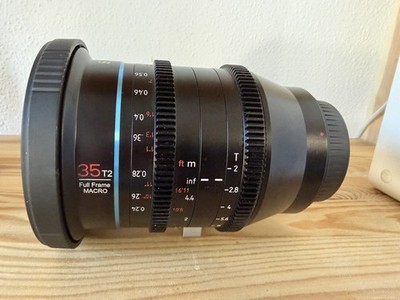 Sirui Jupiter EF35  35mm T2 Makro Cine für Canon EF-Mount wie neu