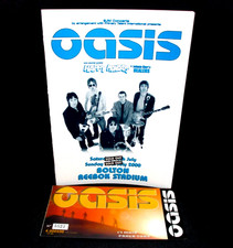 Oasis, Crew & Staff Tour Book & Ticket, Bolton Reebok Stadium, 15 & 16-July-2000
