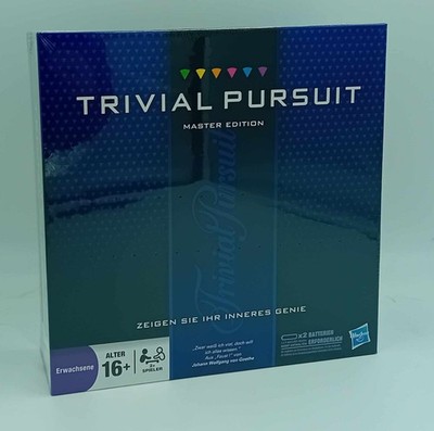 Hasbro Trivial Pursuit Master Edition Brettspiel Quizspiel Quiz Spiel Wissen NEU