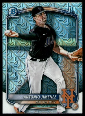 2025 Bowman Draft #BDC-56 Antonio Jimenez Chrome Mojo Refractor