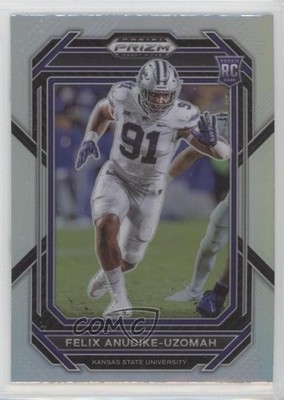 2023 Panini Prizm Draft Picks Silver Felix Anudike-Uzomah #190 Rookie RC 1o8k