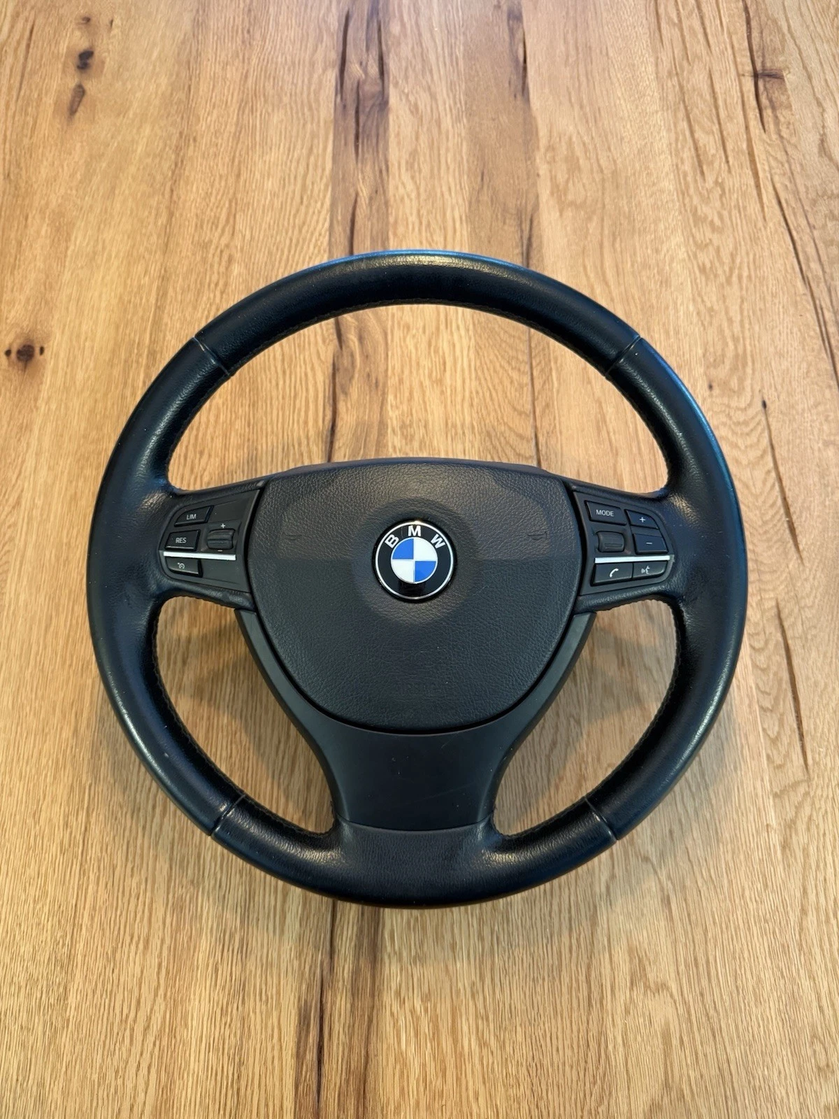 BMW 5 Series F10-F11 Steering Wheel OEM Genuine No Paddles - Used Condition 2