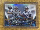 2024 Topps Cosmic Chrome - Star Clusters Tom Brady, Drake Maye #SCL-14 (RC)