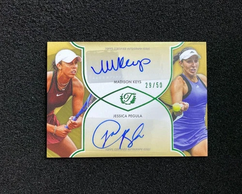 2025 Topps Triumphant Tennis Trophy Gold Foil Madison Keys #DA-2