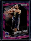 2024-25 Prizm Black Stephen Curry Purple Ice Prizms #38/149 Warriors