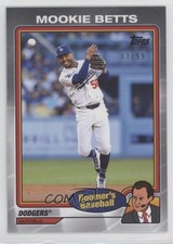 2024 Topps x Chris Berman Boomer's Baseball Silver 3/99 Mookie Betts #7 07i7