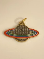 Gucci Zipper Pull Button Stamped Charm