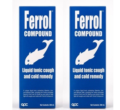 Ferrol Compound Liquid Tonic Cough And Cold Remedy (200ml) 2Pk Immunity Booster