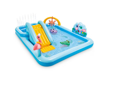 [BIG SALE] Intex Inflatable Jungle Spray Pool 96x78