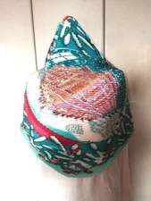 Hermes Silk Scarf Pleated Christmas at 24 Faubourg 90cm Used