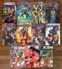 VAMPI 1-9 XIN 1 2 UNREAD 11 ISSUE LOT Kevin Lau Vampirella Harris Anarchy Manga