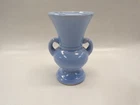 VTG American Art Pottery Vase Light Blue Abingdon? Rumrill? McCoy? 5" Tall USA
