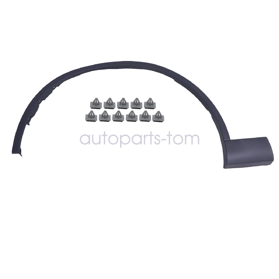 Se adapta a Lincoln Aviator 2020-2023 guardabarros acampanado moldura delantero izquierdo Foto 2 de 4